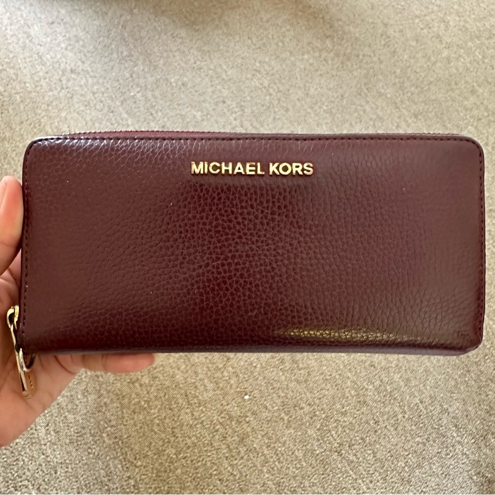 Michael Kors Burgundy Wallet